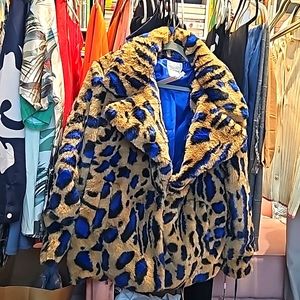 Faux fur coat! Nwt